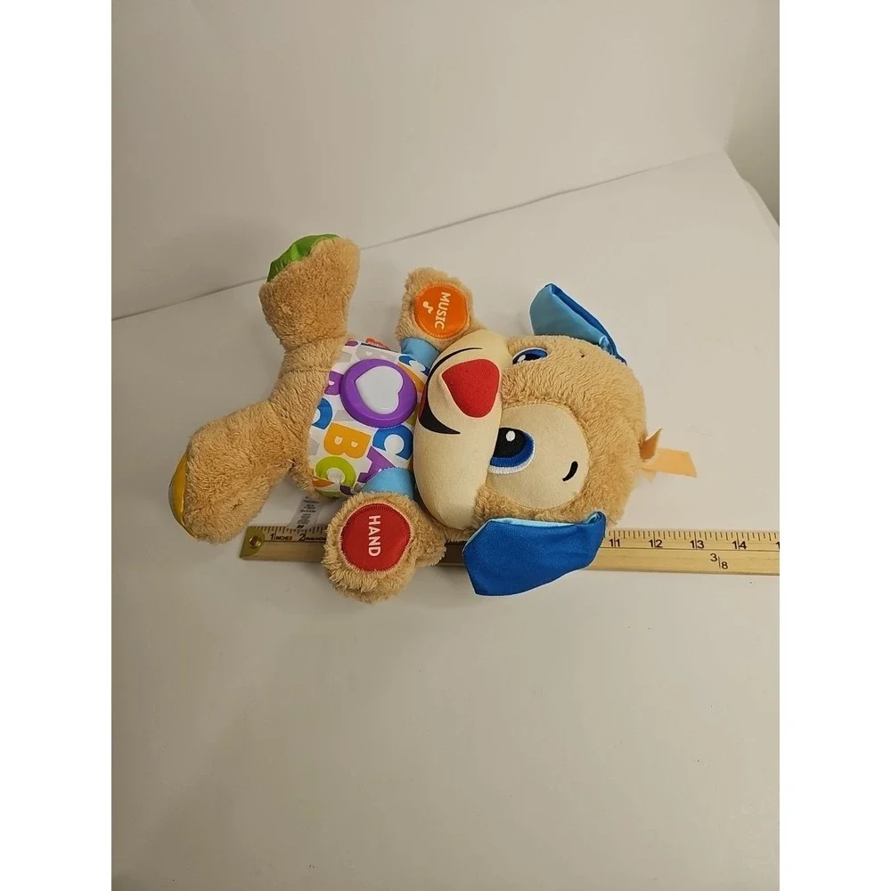 Fisher Price Laugh & Learn Puppy Interactive Musical Plush ABC Toy 11